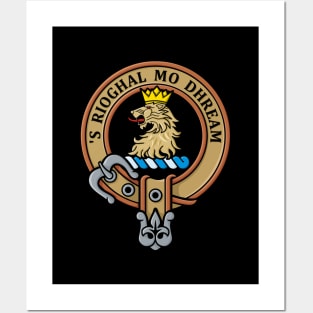 Clan Gregor or MacGregor Crest Posters and Art